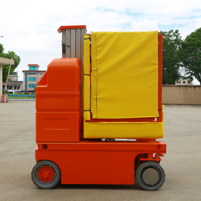 Elevadores de mastros verticais elétricos de propulsão automática para oficinas de fábrica