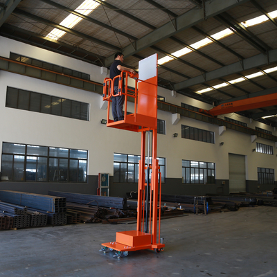 Estrutura forte empurrar em torno de power stocker elevador série DT 4,7m ~ 6,5m
